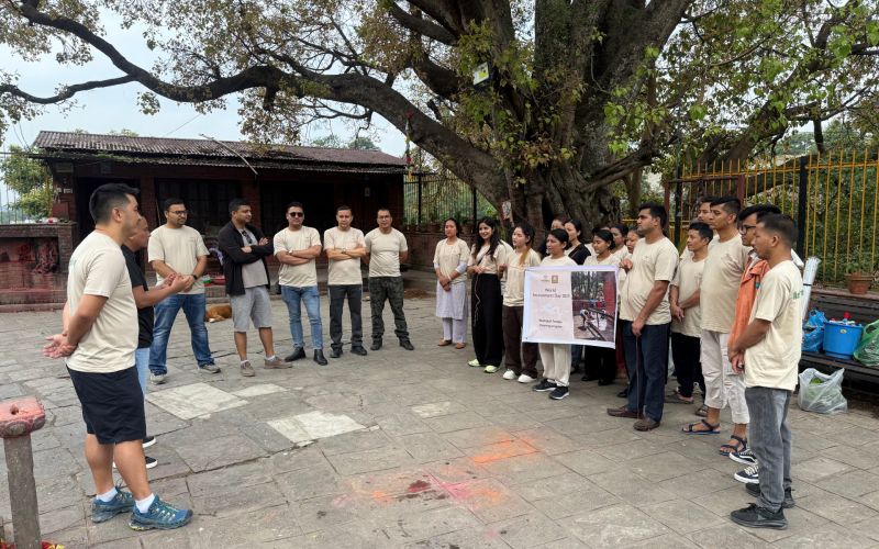 Budhanilkantha Temple Premises
